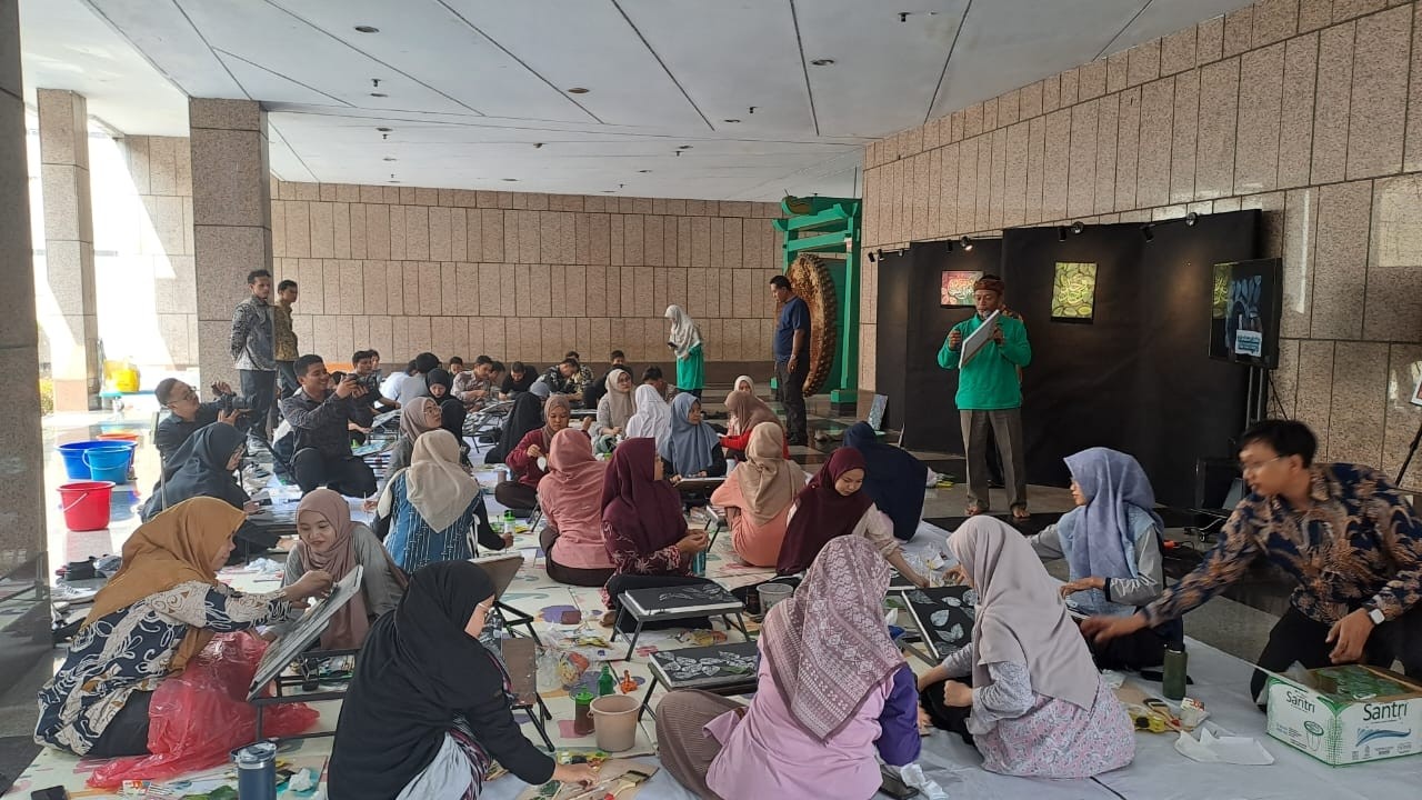 CPNS LPMQ Belajar Kaligrafi di Bayt Alquran & Museum Istiqlal TMII