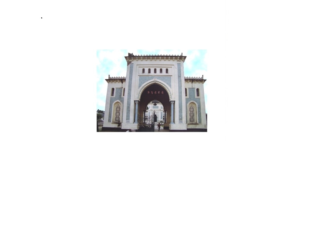 Pintu Gerbang Masjid Raya Medan