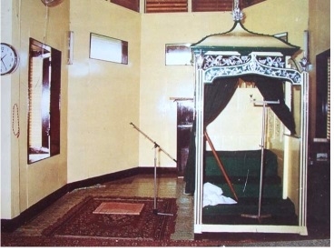 Mihrab Masjid Jami Sultan Abdurrahman, Pontianak, Kalimanatan Barat